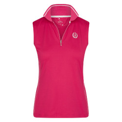 Polo Tech Imperial Riding Tessy Rosa brilhante