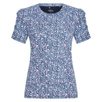 Camiseta Imperial Riding Strike a pose Flower Marinho AOP Azul Camiseta Imperial Riding Strike a pose Flower Marinho AOP Azul