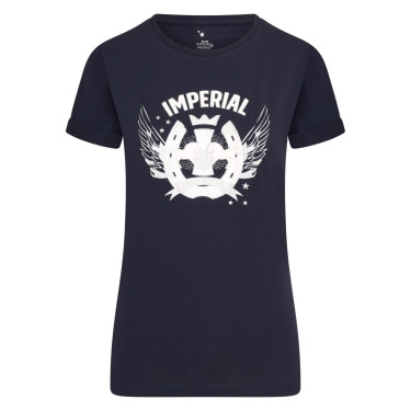 Camiseta Imperial Riding Glow Azul-marinho