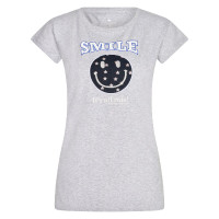 Camiseta Imperial Riding Smiley Stars Urze cinzenta