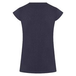 T-shirt Imperial Riding Smiley Flowers Azul-marinho