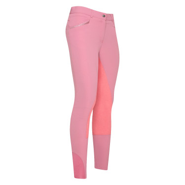 Calça de equitação Imperial Riding El Capone Full Pó rosa