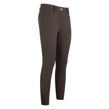 Calça de equitação Imperial Riding El Capone KneeGrip Mocca Castanho