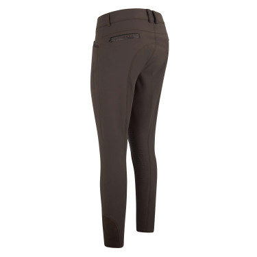 Calça de equitação Imperial Riding El Capone KneeGrip Mocca Castanho
