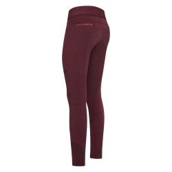 Legging de equitação Imperial Riding El Capone FullGrip Bordéus Bordô Legging de equitação Imperial Riding El Capone FullGrip Bordéus Bordô