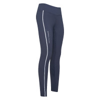 Legging de equitação Imperial Riding Shiny Uni FullGrip Azul-marinho