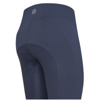 Legging de equitação Imperial Riding Shiny Uni FullGrip Azul-marinho Legging de equitação Imperial Riding Shiny Uni FullGrip Azul-marinho
