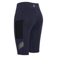 Legging curto Imperial Riding Swim and ride Fullgrip Azul-marinho