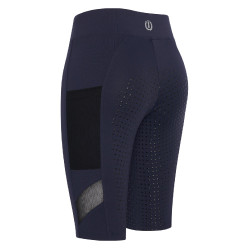 Legging curto Imperial Riding Swim and ride Fullgrip Azul-marinho