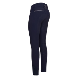 Calça de equitação Imperial Riding El Capone cintura alta FullGrip Azul-marinho