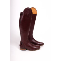 Botas de equitação Imperial Riding Olania Longas Bordô / flor Bord&amp;ocirc;