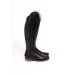 Botas de equitação Imperial Riding Olania Longas Flor negra Preto