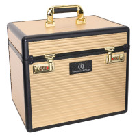 Caixa de escovagem Imperial Riding Shiny Classic Ouro
