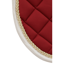 Tapete de CSO Fontainebleau T de T Bordô / branco Bord&amp;ocirc;