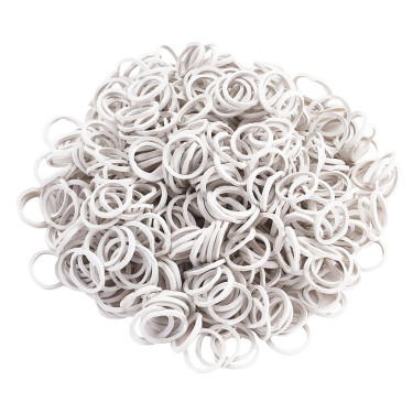 Elásticos para tranças Horze Branco