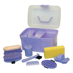 Conjunto de escovagem infantil de 8 peças Kerbl Conjunto de escovagem infantil de 8 peças Kerbl