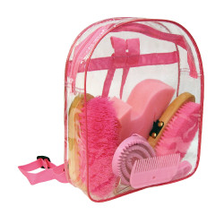 Kit de limpeza com 7 peças em mochila Kerbl Kit de limpeza com 7 peças em mochila Kerbl