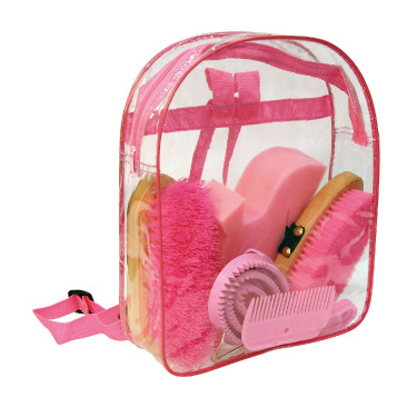 Kit de limpeza com 7 peças em mochila Kerbl Kit de limpeza com 7 peças em mochila Kerbl