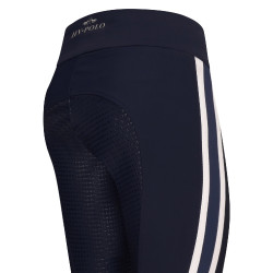 Calça de equitação HV Polo Alexia FullGrip Azul-marinho