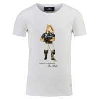 Camiseta HV Polo Favouritas Horse infantil Branco