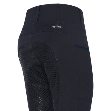Legging de equitação HV Polo Luci FullGrip Azul-marinho Legging de equitação HV Polo Luci FullGrip Azul-marinho