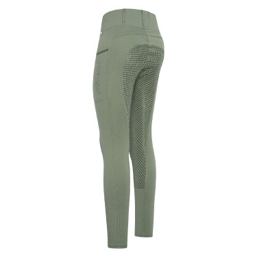 Legging de equitação HV Polo Luci FullGrip Azeite verde Legging de equitação HV Polo Luci FullGrip Azeite verde