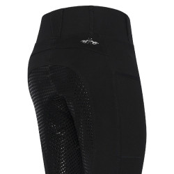 Legging de equitação HV Polo Luci FullGrip Preto