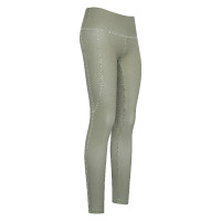 Legging de equitação HV Polo Sporty Sue FullGrip Azeite verde