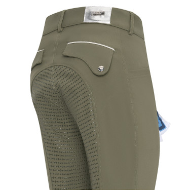 Calça de equitação HV Polo Catatrina FullGrip Azeite verde Calça de equitação HV Polo Catatrina FullGrip Azeite verde