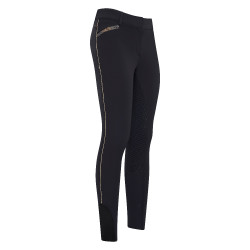 Calça de equitação HV Polo Cecile FullGrip Preto Calça de equitação HV Polo Cecile FullGrip Preto
