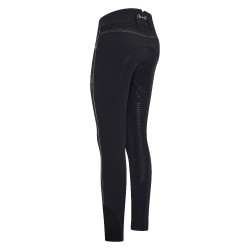 Calça de equitação HV Polo Cecile FullGrip Preto Calça de equitação HV Polo Cecile FullGrip Preto