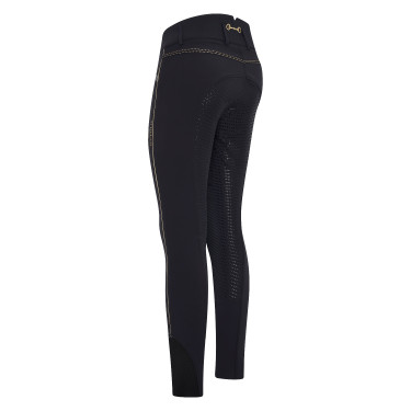 Calça de equitação HV Polo Cecile FullGrip Preto Calça de equitação HV Polo Cecile FullGrip Preto