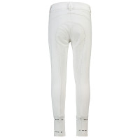 Calça de equitação HV Polo June Girls FullGrip Branco Calça de equitação HV Polo June Girls FullGrip Branco