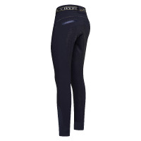 Calças de equitação HV Polo Keira FullGrip Azul-marinho Calças de equitação HV Polo Keira FullGrip Azul-marinho