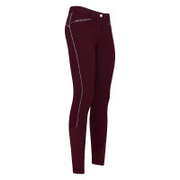 Calça de equitação HV Polo Lux inverno FullGrip Fruta silvestre escura Vermelho Calça de equitação HV Polo Lux inverno FullGrip Fruta silvestre escura Vermelho