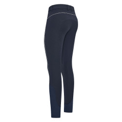 Calça de equitação HV Polo Lux inverno KneeGrip Azul-marinho Calça de equitação HV Polo Lux inverno KneeGrip Azul-marinho