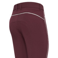 Calça de equitação HV Polo Lux inverno KneeGrip Azul-marinho Calça de equitação HV Polo Lux inverno KneeGrip Azul-marinho