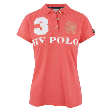 Polo Favoritas EQ HV Polo Coral brilhante Laranja
