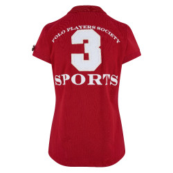 Polo Favoritas EQ HV Polo Vermelho profundo