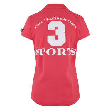 Polo Favoritas EQ HV Polo Fúcsia Rosa