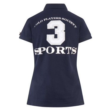 Polo Favoritas EQ HV Polo Marinho / prateado Azul