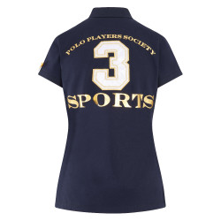 Polo Favoritas EQ HV Polo Marinho dourado Azul