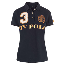 Polo Favoritas EQ HV Polo Marinho / rosa Azul