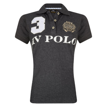 Polo Favoritas EQ HV Polo Mistura cinza Cinzento