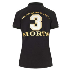 Polo Favoritas EQ HV Polo Preto / dourado