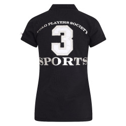 Polo Favoritas EQ HV Polo Preto prata