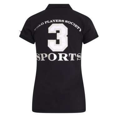 Polo Favoritas EQ HV Polo Preto prata