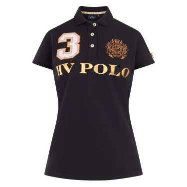 Polo Favoritas EQ HV Polo Ouro preto / rosa