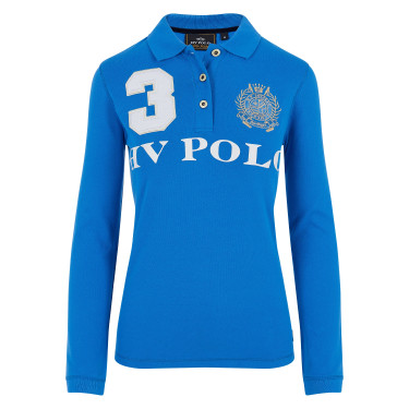 Polo Favouritas EQ de mangas compridas HV Polo Azul