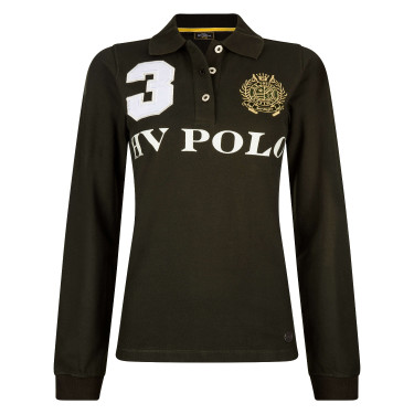 Polo Favouritas EQ de mangas compridas HV Polo Pinho Preto
